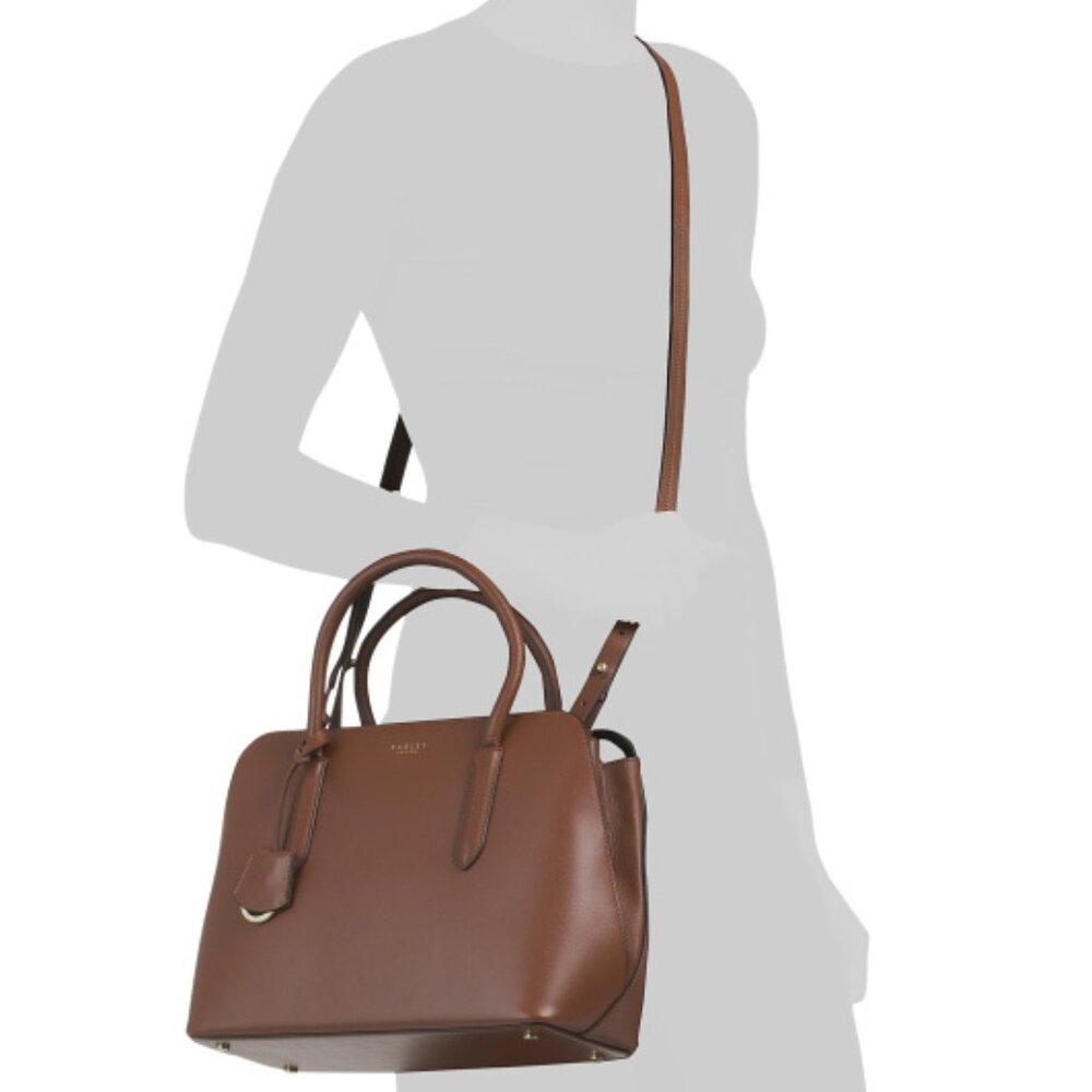 RADLEY LONDON Leather Liverpool Street Medium Satchel - Picture 4 of 4
